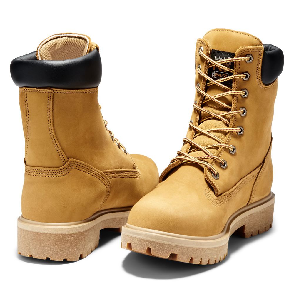 Botas Masculino - Timberland Pro Direct Attach 8\" Steel Toe - DMAJP8532 - Marrom
